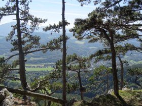 ...dazwischen herrliche Ausblicke!, © Wiener Alpen in Niederösterreich - Semmering Rax