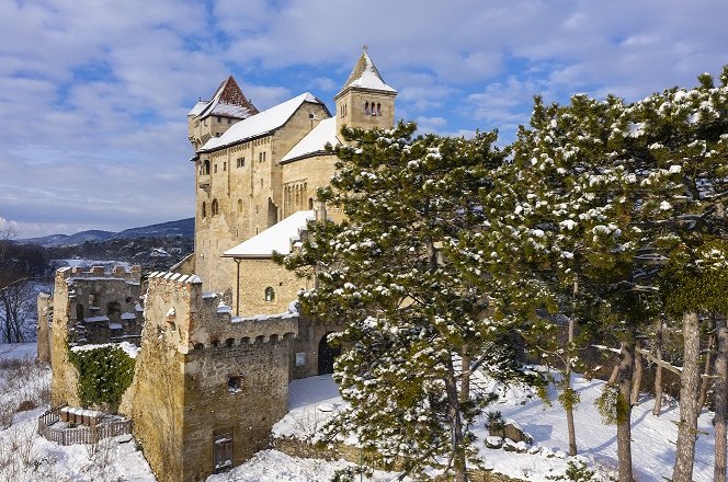 Winter auf der Burg, © Burg Liechtenstein Betrieb Gmbh_Bolch