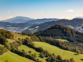 Ausblick auf die Mostviertler Bergwelt, © Theo Kust