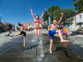 Wasserspaß, © Wienerwald Tourismus GmbH / Daniel Zupanc