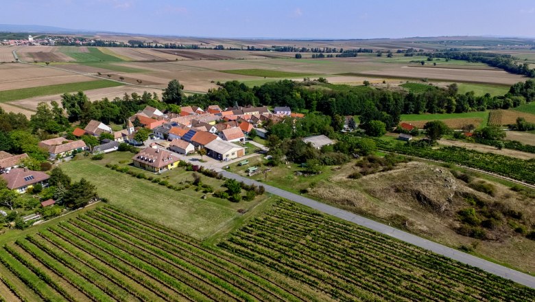 Aussicht auf Klein Reinprechtsdorf, © Markgemeinde Röschitz