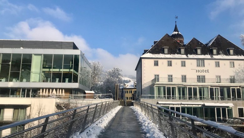 Winter beim Schloss an der Eisenstrasse, © Das Schloss an der Eisenstrasse