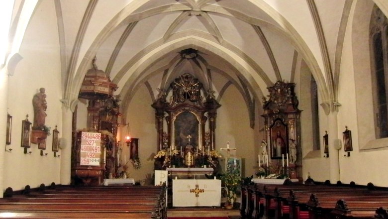 Innenansicht, © Johann Merl / Pfarrkirche Ebreichsdorf