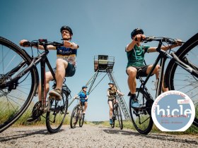 Unterwegs am EuroVelo 13 Radweg, © Weinviertel Tourismus / Gollner