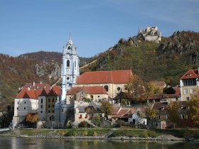 Dürnstein vom Wasser, © Donau NÖ Tourismus/Uwe Kraus