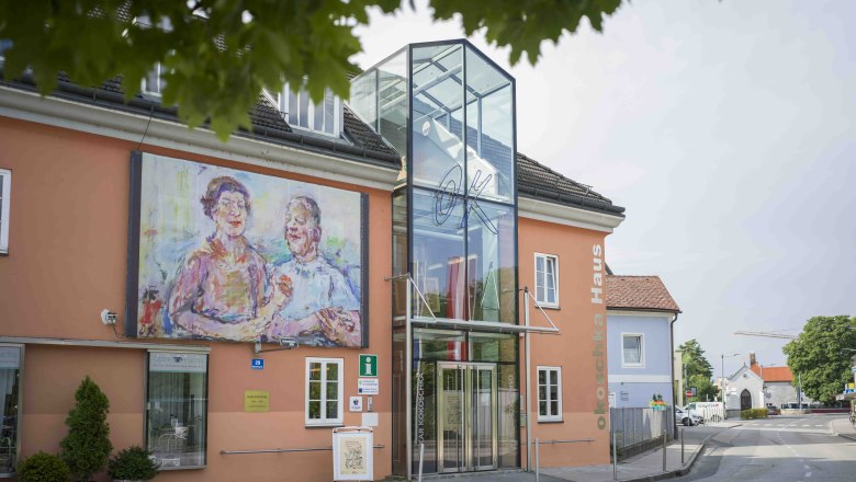 Oskar Kokoschka Haus mit Freiluftbild, © Robert Herbst