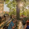 Terrasse des Dortwirt im Sommer, © TFD@Litschau von S. Mussil