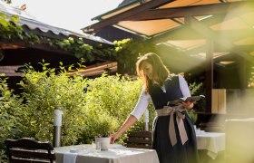 Garten im Landgasthaus Essl, © Inge Funke