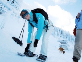 Schneeschuhwandern in Lackenhof, © weinfranz.at