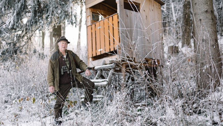 Seniorchef Karl Donhauser ist passionierter Jäger, © Niederösterreich Werbung/