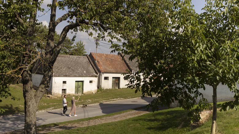 Kellergasse Kettlasbrunn genießen, © Weinviertel Tourismus / Schwarz-König