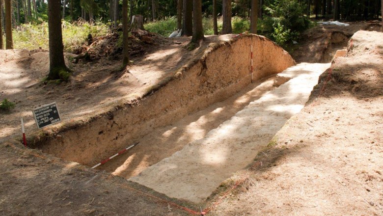 Archaeological excavation in 2018, © Alexandra Krenn Leeb