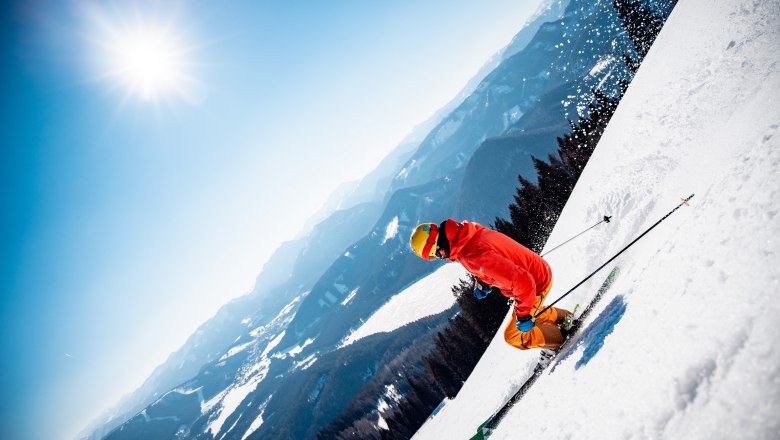 Pure skiing pleasure!, © Bergbahnen Mitterbach