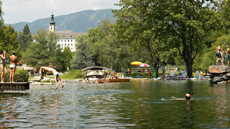 Naturbad Gloggnitz, © Wiener Alpen, Foto: Franz Zwickl