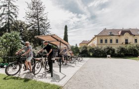 Radrastplatz Schloss Eckartsau, © ÖBF Archiv, Schwarz