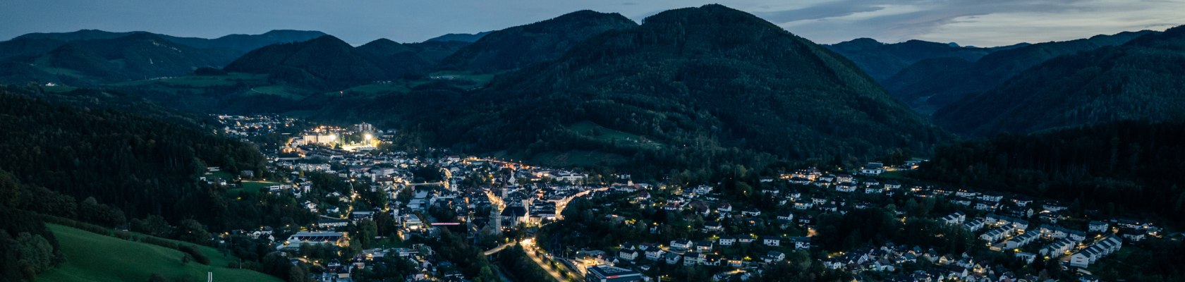 Evening mood in Waidhofen an der Ybbs, © Niederösterreich Werbung / Martin Fülöp