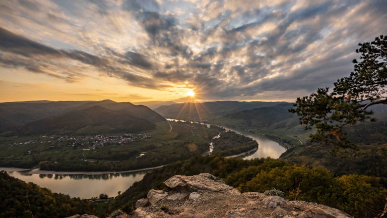 Ausblick von der Kanzel in Dürnstein, © Robert Herbst