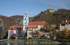 Dürnstein von der Donau aus, © Uwe Krauss