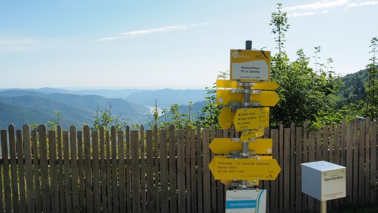 Beschilderung am Jauerling, © Donau NÖ/JMZ