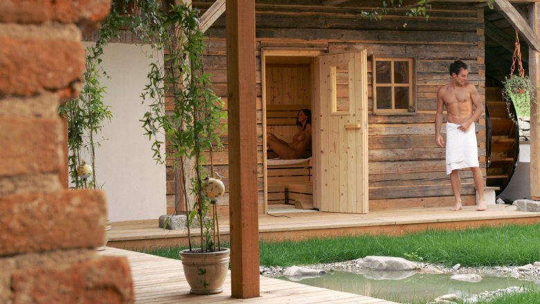 Sauna area at Kothmühle relax resort, © weinfranz.at
