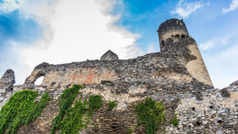 Unterer Burghof, © Verein zur Erhaltung der Burgruine Senftenberg