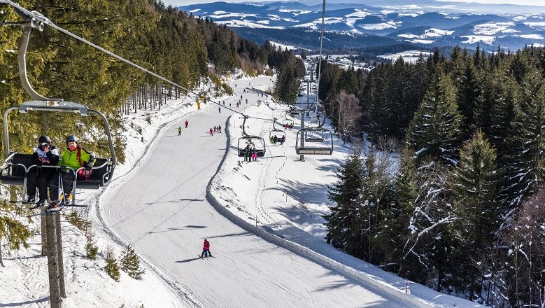 Schigebiet Mönichkirchen-Mariensee, © Skiregion Ostalpen/Martin Fülöp