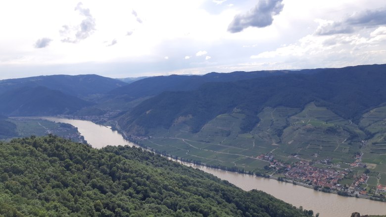 Seekopf Blick Woesendorf Spitz, © Donau NÖ/Wurm Angelika