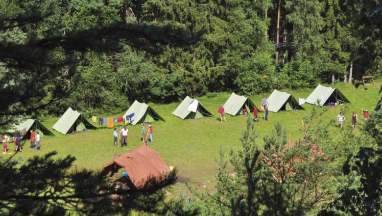 Zeltplätze Naturpark Dobersberg, © Naturpark Dobersberg