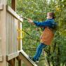 Beim Kletterturm ist immer was los, © Familie Grasberger