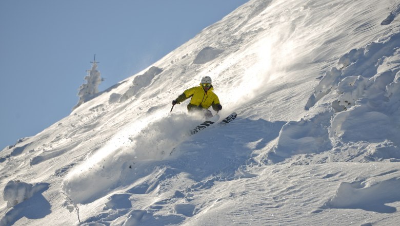 Freeride Area, © Bergbahnen Mitterbach