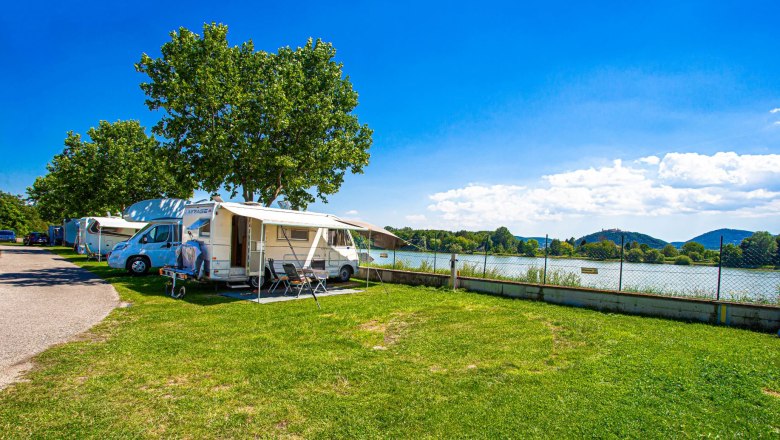 Platz an der Donau ÖAMTC Donau Camping Krems, © ÖAMTC Zweigverein Krems