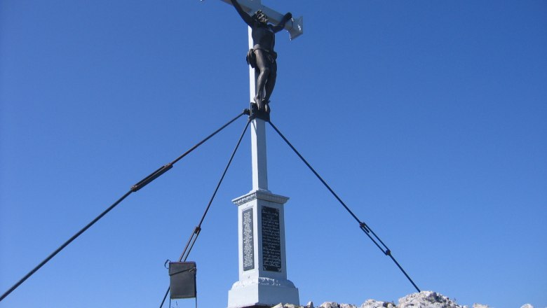 "Töpperkreuz" at the summit of Dürrenstein, © Ing. Andreas Kranzmayr