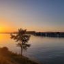 Donau Sonnenaufgang, © Camping Marbach