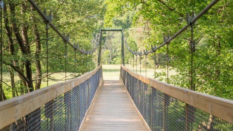 Neue Hängebrücke am Einsiedler, © NP Thayatal / T. Nunner