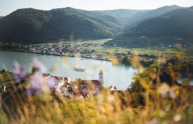 Blick auf Dürnstein, © Wachau-Nibelungengau-Kremstal