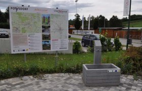 Trinkbrunnen beim Vino Versum, © Weinviertel Tourismus