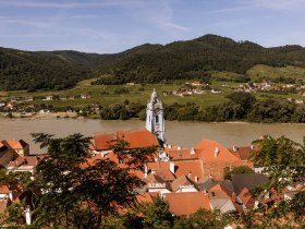 Blick auf Dürnstein, © Wachau-Nibelungengau-Kremstal