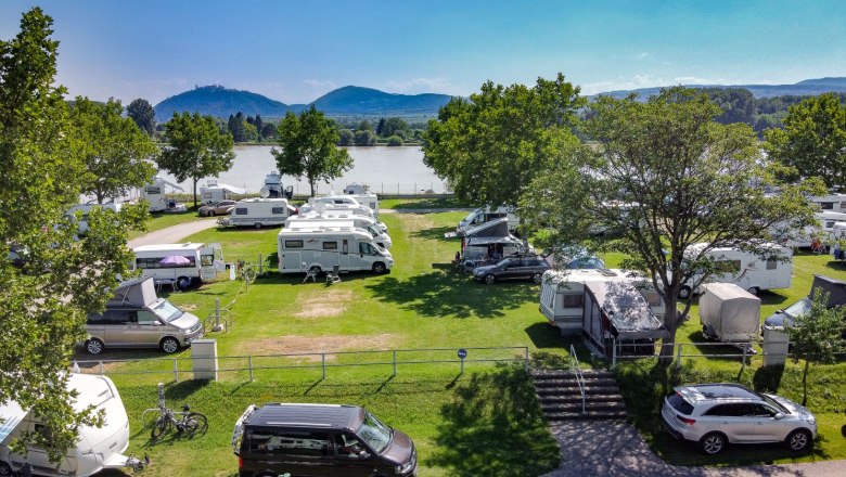 Luftaufnahme ÖAMTC Donau Camping Krems, © ÖAMTC Zweigverein Krems