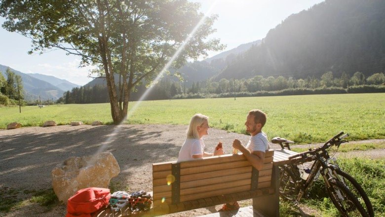 Kraft tanken an einladenden Rastplätzen, © schwarz-koenig.at