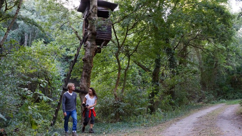 Hörstation Ein hoher Jägerpreis, VIA.CARNUNTUM., © Donau Niederösterreich, Steve Haider