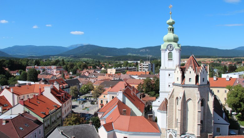 Blick auf Neunkirchen, © Stadtgemeinde Neunkirchen