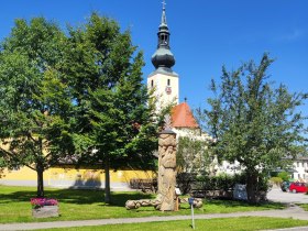 Großschönau mit Holzkunst, © BETZ Großschönau