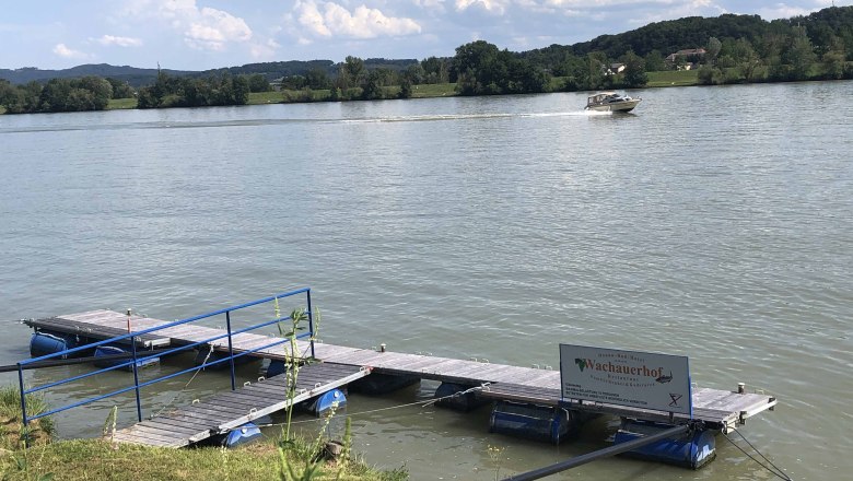 Anlegesteg Wachauerhof Marbach, © Donau NÖ Tourismus