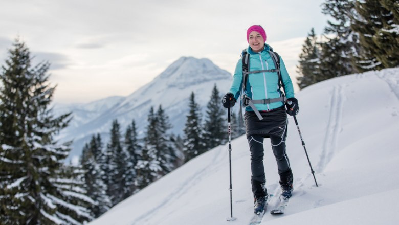 Ski touring in Annaberg, © Claudia Schwarz-König/NÖ-BBG