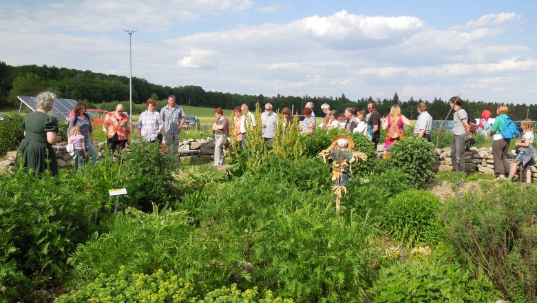 Kräutergarten im Nationalpark-Zentrum Thayatal, © NP Thayatal