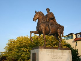 Marc Aurel Statue, © Donau Niederösterreich - Kamptal-Wagram-Tullner Donauraum