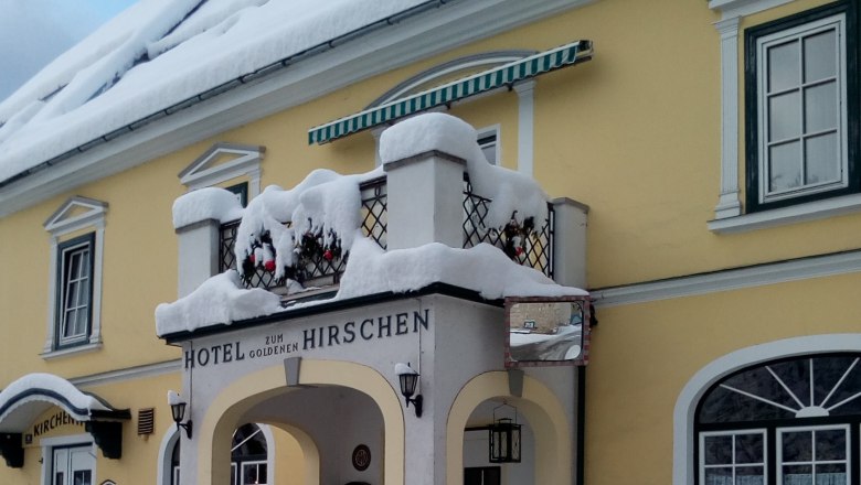 Hotel “Zum Goldenen Hirschen” – Kirchenwirt, © Hotel zum Goldenen Hirschen