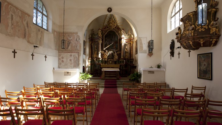 filialkirche-st-johann-im-mauerthale-innenraum, © Katharina Mahel_Kirchen am Fluss