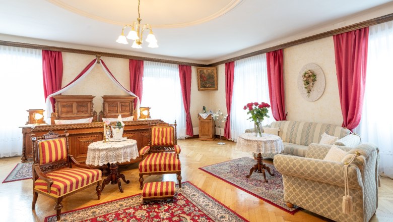 Kaiser Suite, © Schlosshotel Rosenau