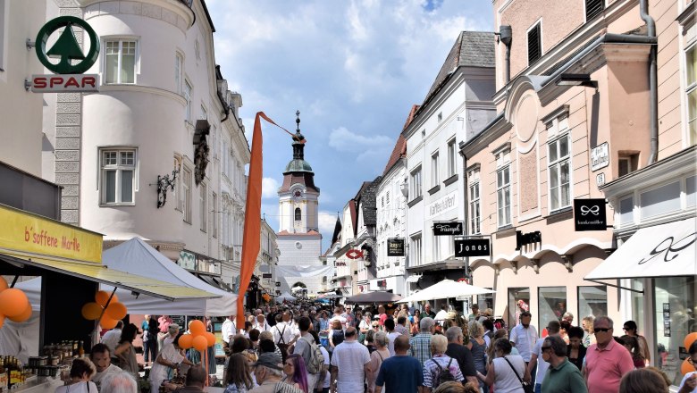 Kremser Einkaufsstraße, © Kurt Streibel